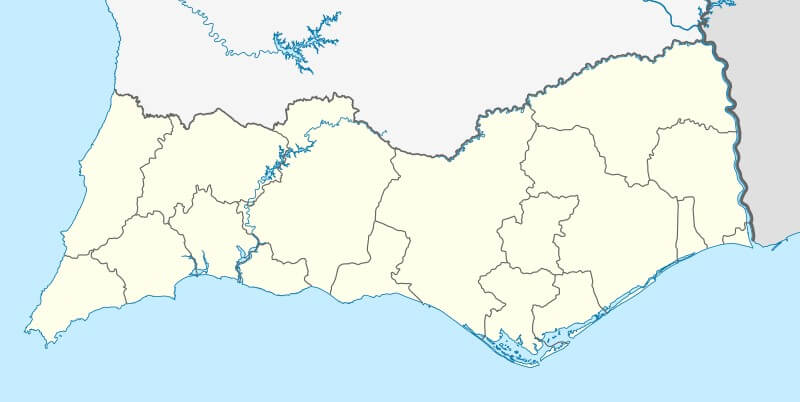 Algarve Karte