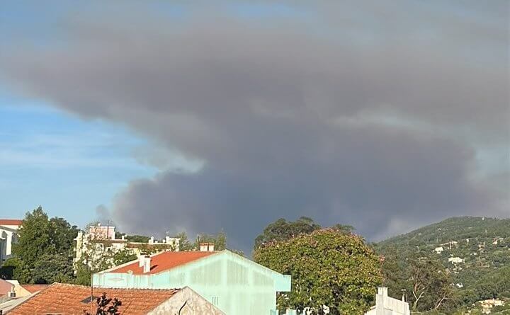 Brand in São Marcos Da Serra, Silves gemeldet (aktualisiert)